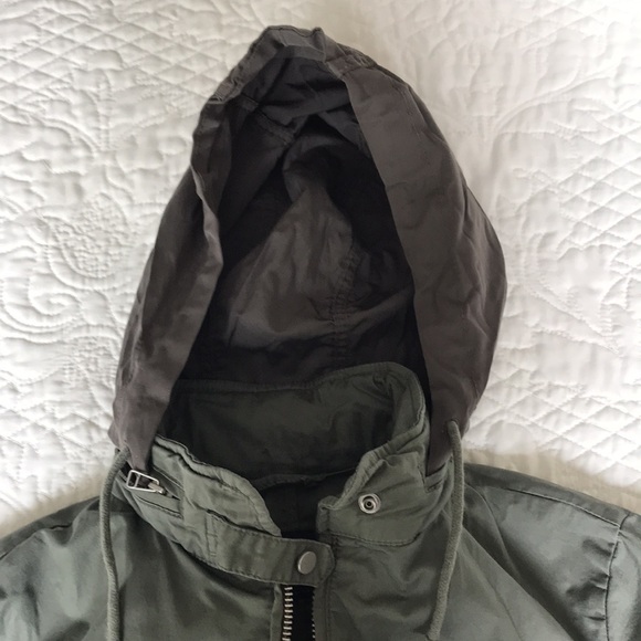 Gap Green Hooded Field Jacket - Picture 4 of 9